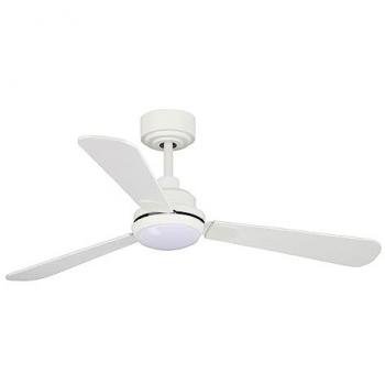 Ventilador de techo silencioso DC Noe LED 3 CCT Regulable con Palas Reversibles y mando a Distancia