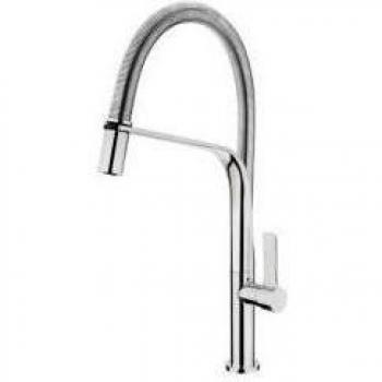 Grifo de Cocina Teka FO 999 Cromo Extraíble con Caño Alto Flexible 629990200