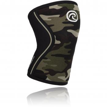 Rehband RX Knee Support Rodillera de Neopreno, 7 mm, Unisex, RX Knee Support 7mm Neopren, Camoflage, Medium