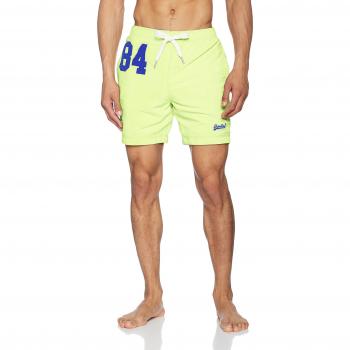 Superdry M30005POF1, Pantalones Cortos Para Hombre, Verde Lima