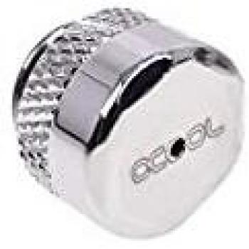 Alphacool G1/4 Chrome Pressure Relief Valve for Liquid Cooling Systems