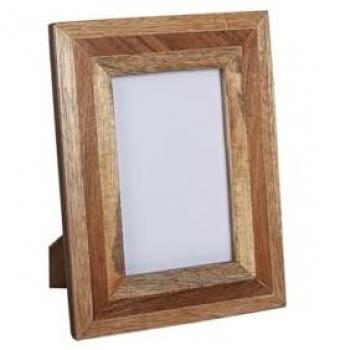 Marco de Fotos Romimex Marrón Madera 10 x 15 x 2 cm