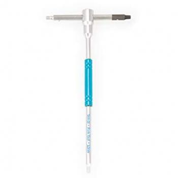 Llave hexagonal Park Tool THH-2.5 Sliding T-handle, 2.5 mm, herramienta para bicicleta, color plata, unisex adulto