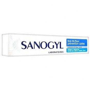 Pasta Dental Sanogyl Bi-Fluor Prevención de Caries 75 ml