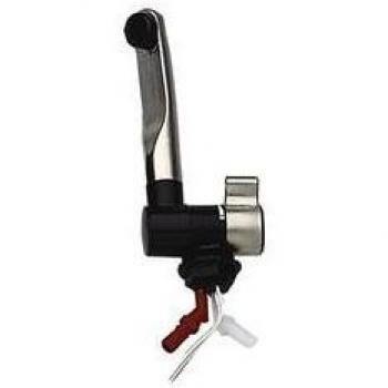 Comet 2217.69.21 London Grifo para Autocaravanas, Negro/Cromo