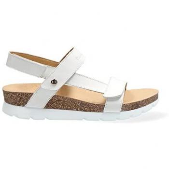 Panama Jack Selma B5 Sandalia Plana Mujer Blanco 41 EU