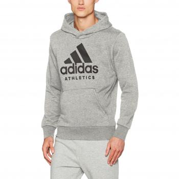 adidas SID P/O Sudadera, Hombre, Gris