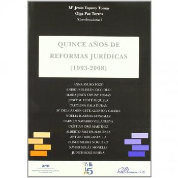 Quince años de reformas jurídicas