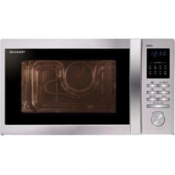 Sharp R-722STWE Encimera 25L 900W Acero inoxidable - Microondas