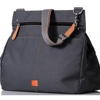 PacaPod Oban Black Charcoal Designer Baby Changing Bag - 3 in 1 Organising System with Convertible Backpack Straps