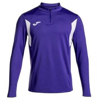 Sudadera Joma Winner III Hombre/Niño Violeta Blanco con media cremallera