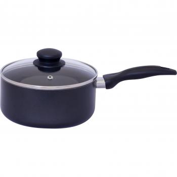 Sabichi 146984 - Cazo de aluminio, color negro