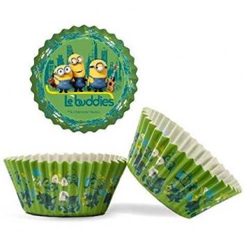 Dekora - Capsulas Los Minions - Capsulas Cupcakes - 50 Piezas - Multicolor
