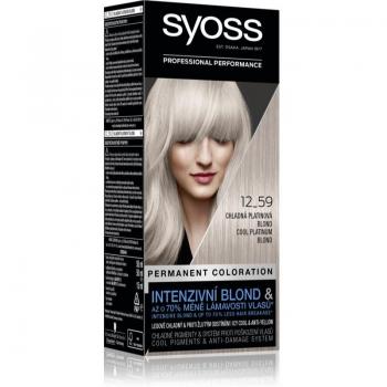 Syoss Cool Platinum Blond Permanent Hair Dye 12-59