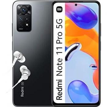 Xiaomi Redmi Note 11 Pro 5G - Smartphone 6.67” AMOLED 120Hz, Snapdragon 695, Triple Cámara 108MP, 8GB RAM + 128GB almacenamiento, Batería de 5000m