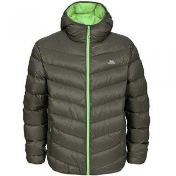 Trespass Stormer - Chaqueta de pluma para hombre, color verde, talla S