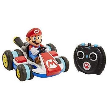 Nintendo Mario Kart 8 Mario Mini Anti-Gravity RC Racer 2.4Ghz, with full function steering create 360 spins, whiles and drift! - Up to 100 ft. Range - For Kids ages 4+