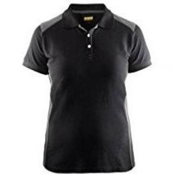 Polo de Trabajo para Mujer Blaklader Noir/Gris Talla XXL