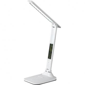 Lámpara de Escritorio LED Deshal 5W 300lm Regulable 3000-6000K Blanca con Interruptor Táctil
