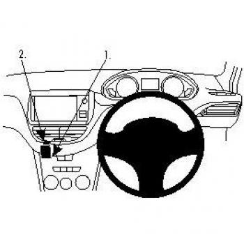 Brodit ProClip - Kit de coche para Peugeot 208 12-14