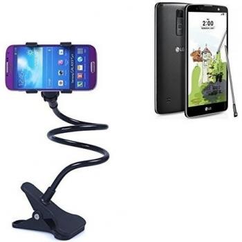 stand de mesa para LG Electronics Stylus 2 Plus, negro sostenedor del clip de teléfono inteligente smartphone escritorio, 65cm - K-S-Trade