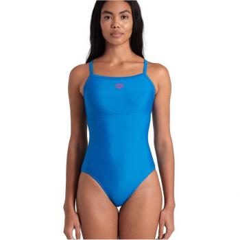 Bañador Arena Solid One Piece azul brillante mujer - 44