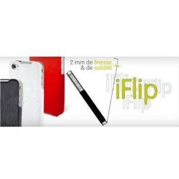 MCA iFlip - Funda Flip Blanca para iPhone 5
