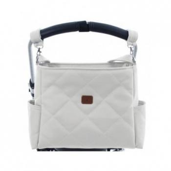 Bolso Uzturre Cocco Polipiel Blanco
