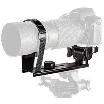 Manfrotto 293 - Soporte para teleobjetivos, negro