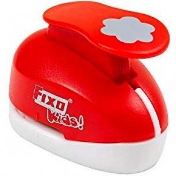 Fixo Kids 38951. Perforadora con Forma de Flor. 1,6cm. Tamaño Pequeño, Rojo