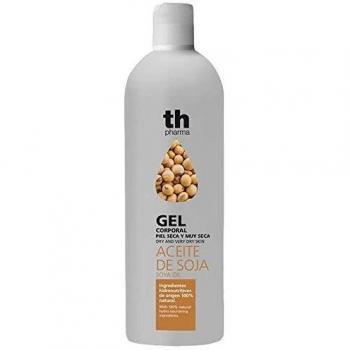 Thader Th Pharma Gel Corporal Zero y Aceite de Soja/Gel Corporal Hidrantante para Pieles Secas, Nutre e Hidrata, 750 ml