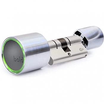 Bold Smart Lock - Cerradura de cilindro inteligente SX-33 - Plateado
