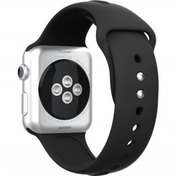 YaYuu Correa Apple Watch 42mm 38mm Pulsera iWatch de Reemplazo Ajustable, Banda Silicona para Reloj Apple, Brazalete Deportivo Flexible y Transpirable para Apple Watch Series 1/2 / 3/4