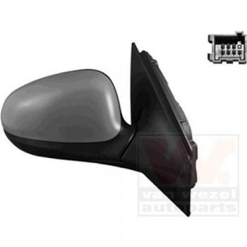 Espejo retrovisor eléctrico completo derecho Van Wezel para Lancia Ypsilon desde 2011