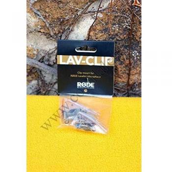 Clip de Sujeción Lavalier RØDE - Pack de 3 Unidades para Micrófonos Lavalier