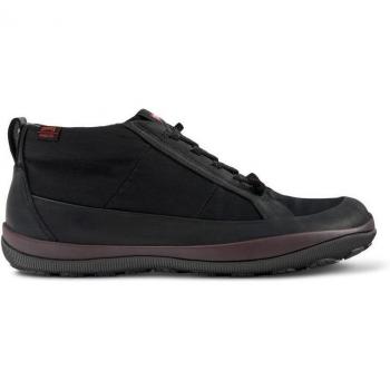 Zapatillas deportivas abotinadas de hombre en negro