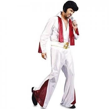Disfraz de Elvis Presley, el legendario Rey del Rock, para hombre