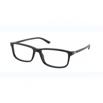 Ralph Lauren RL6201 5001 Men's Eyeglasses Black Size 54 - Frame Only - Blue Light Block Available