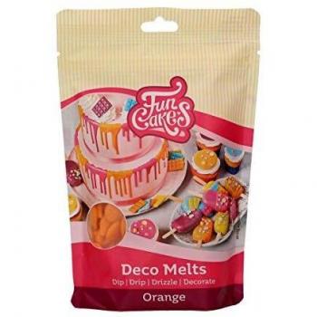 FunCakes Deco Melts Naranja - AZO Free 250 g