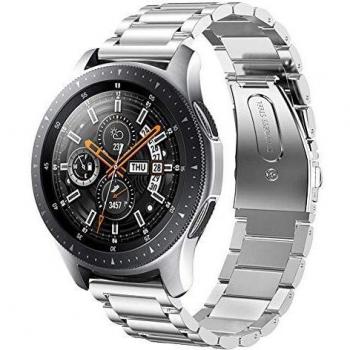 Sundaree Correa Samsung Galaxy Watch 46MM,22MM Metal Acero Inoxidable Reemplazo Correas Banda Pulseras de Repuesto Smartwatch Correa para Galaxy Watch 46MM SM-R800/Gear S3 Classic SM-R770
