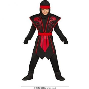 Disfraz Infantil de Ninja Sombra Talla 5-6 Años para Fiestas Guirca