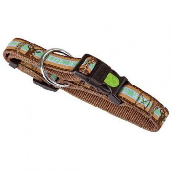 Collar para perro Kerbl Wild Life marrón 30-45 cm y 20 mm