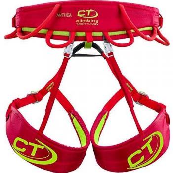 Climbing Technology Anthea - Arnés para Mujer, Mujer, 7H168ABCTSTD, Rojo, XS/S