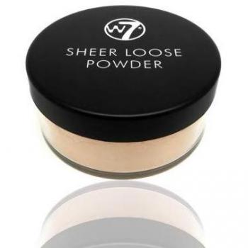 Polvos Sueltos W7 Sheer - Beige Natural Ultra-Fino