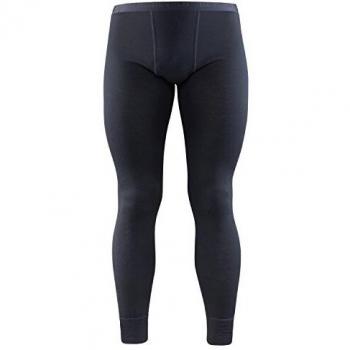 Mallas Térmicas para Hombre Devold Breeze Merino 150 - Color Negro - Talla L