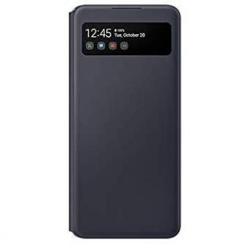 Funda Samsung Smart S View Negra para Galaxy A42
