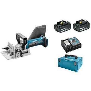Fresadora de ranuras Makita DPJ180RFJ 18V 3,0Ah con Mbox