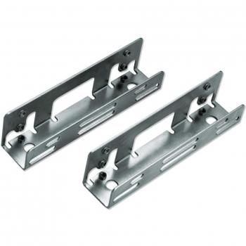 Lindy Universal 31/2 HDD to 51/4 Rail - Accesorio para soportes