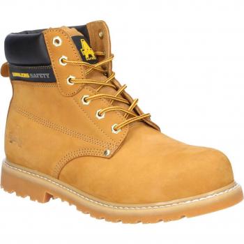 Amblers Safety FS7 Goodyear Welted Safety Boots - Honey Size 9