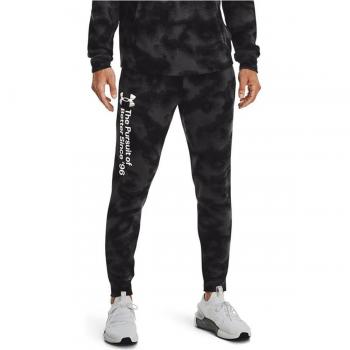 Pantalón de hombre Rival Terry Under Armour, color negro, talla S, corte regular